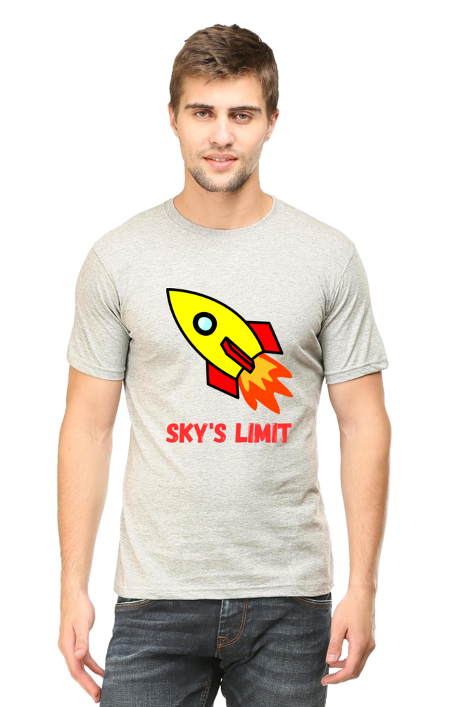 Reach New Heights of Style: Elevate Your Look with Bluelander's Half Sleeve Cotton Tees!