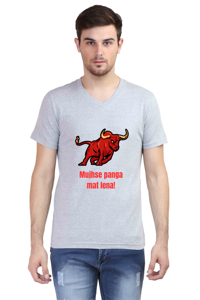 Bluelander's V Neck Cotton Half Sleeve T-Shirts - Step into Style!