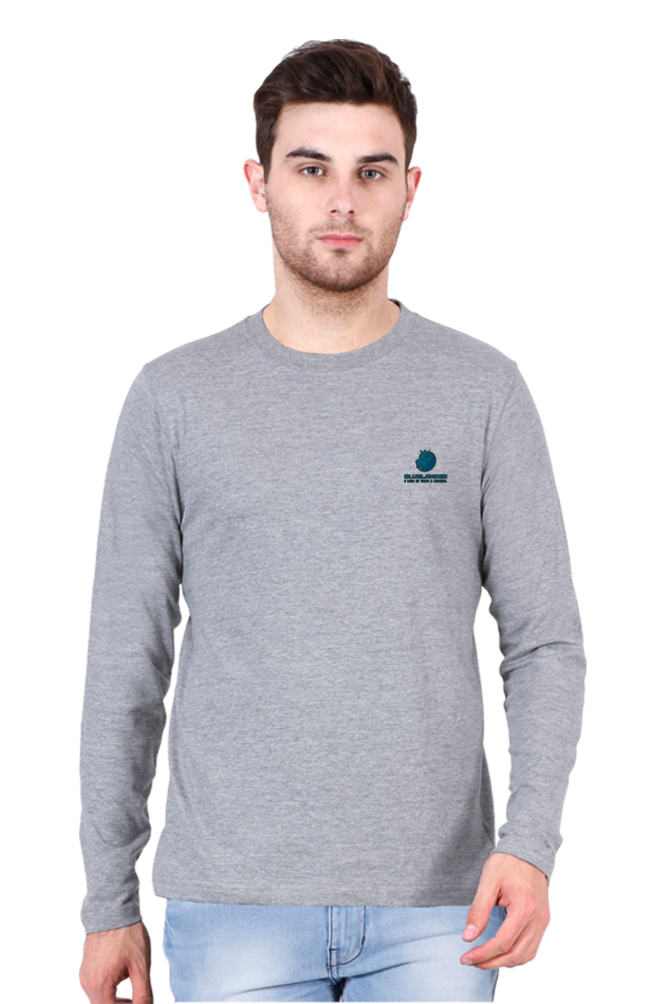 Revamp Your Style:Bluelander Cotton Full Sleeve T-Shirt | Ultimate Comfort & 100% Cotton | Pre-Shrunk & Bio Washed - Elevate Your Fashion!
