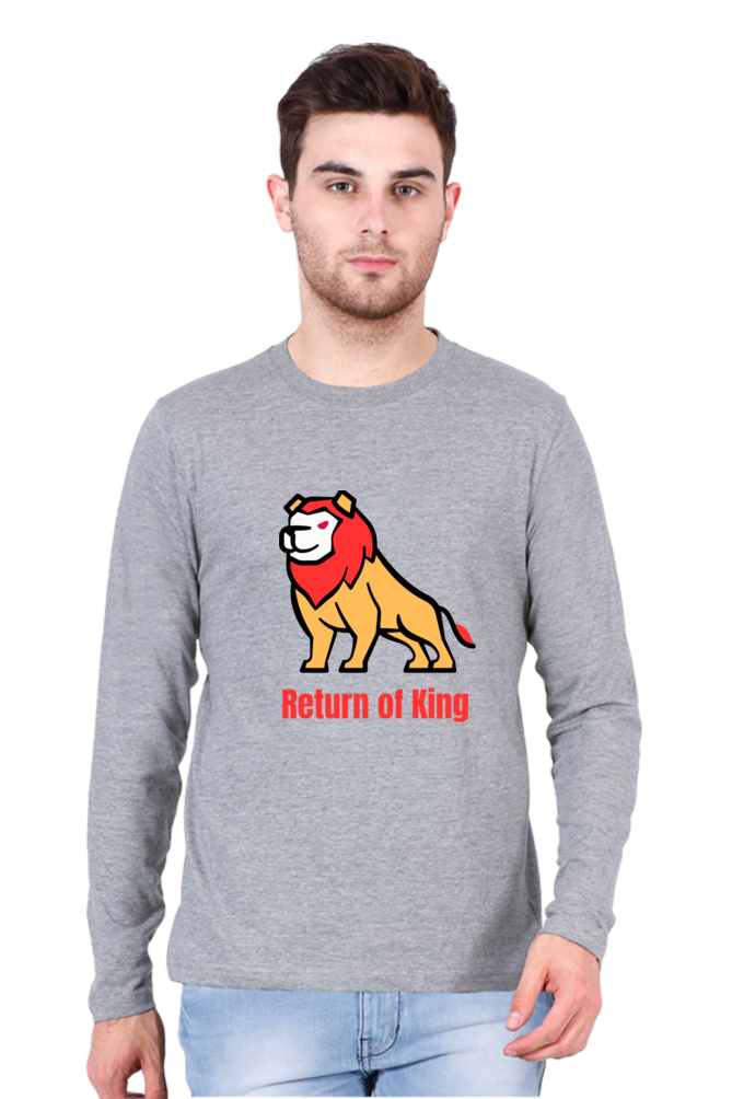 Bluelander's Cotton Full Sleeve T-Shirt - Ride the Wave of Fresh Fashion!