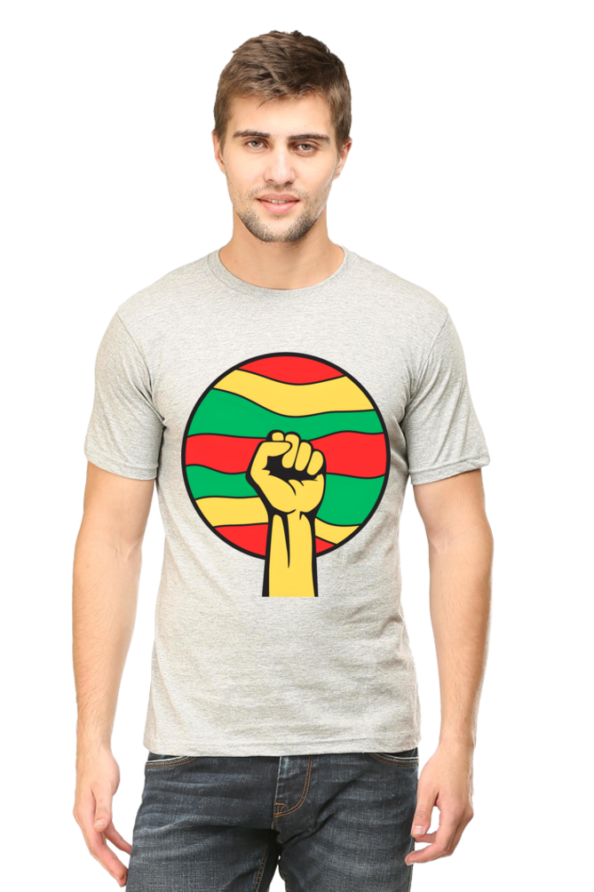 Get Noticed where ever you go with Bluelander's Cotton Half Sleeve T-Shirts: Stand Out with Future Fashion!