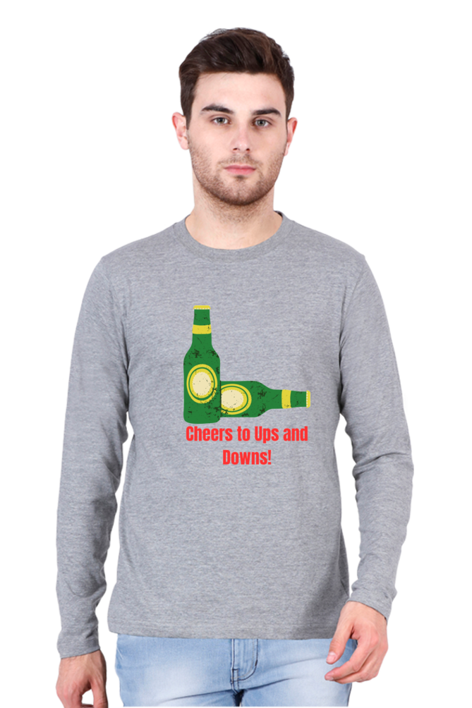 Make Your Weekend Remarkable with Bluelander's Cotton Full Sleeve T-Shirt!