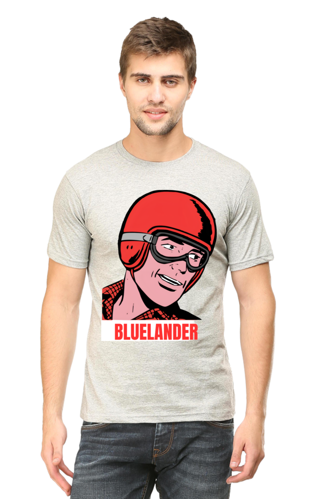 Elevate Your Style with Bluelander's Cotton Half Sleeve T-Shirt!