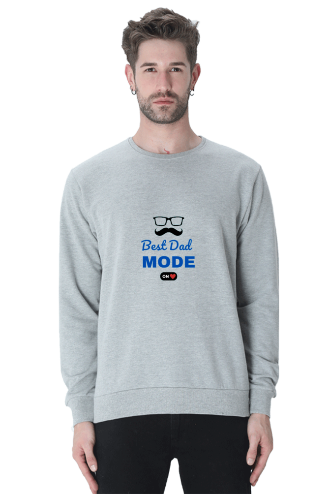 BlueLander Sweatshirts: Activate Best Dad Mode On with Comfort and Style! Perfect for Every Dad's Wardrobe.