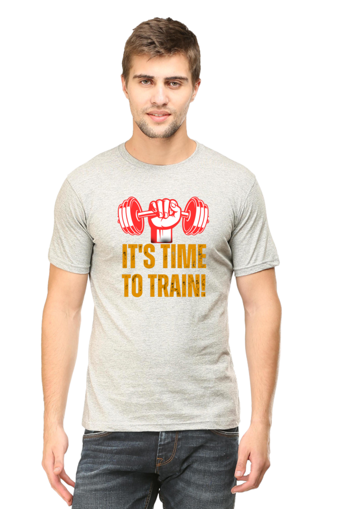 Level Up Your Fitness: Bluelander Cotton Half Sleeve T-Shirts - Supreme Comfort for Your Training Sessions
