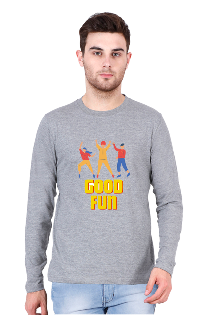 Bluelander's Full Sleeve Cotton T-Shirt: Embrace Comfort, Elevate Style!