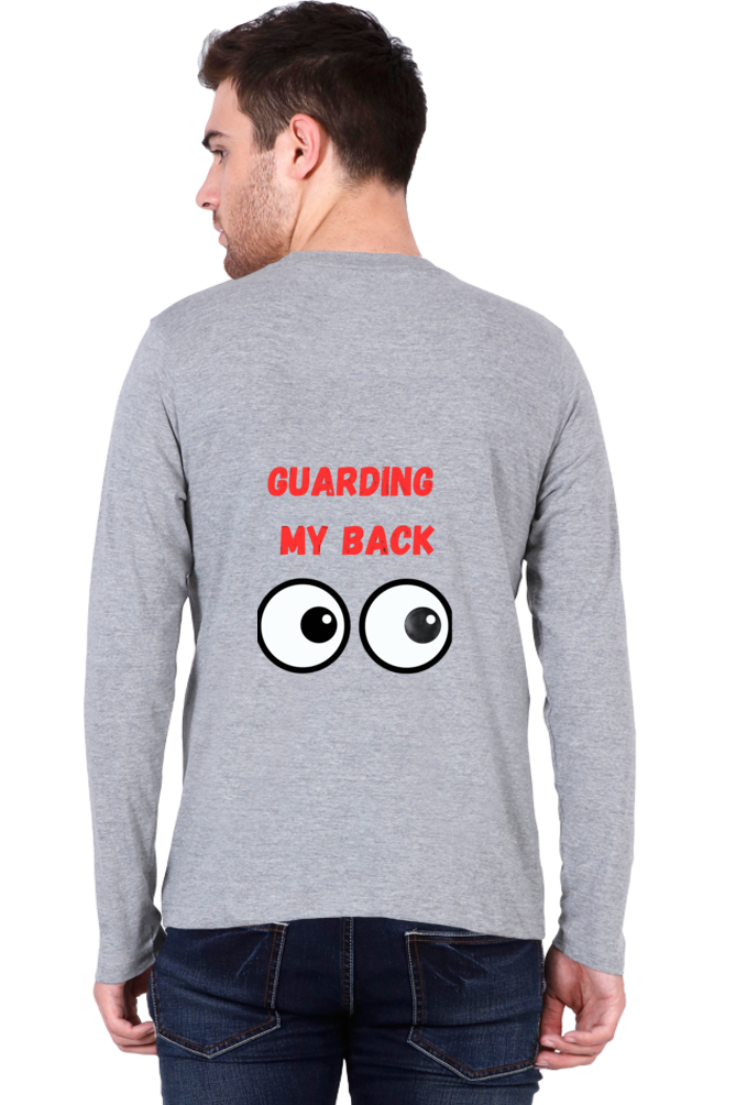 Back in Vogue: Bluelander's Full Sleeve Tee with Latest Back Design – Elevate Your Style.