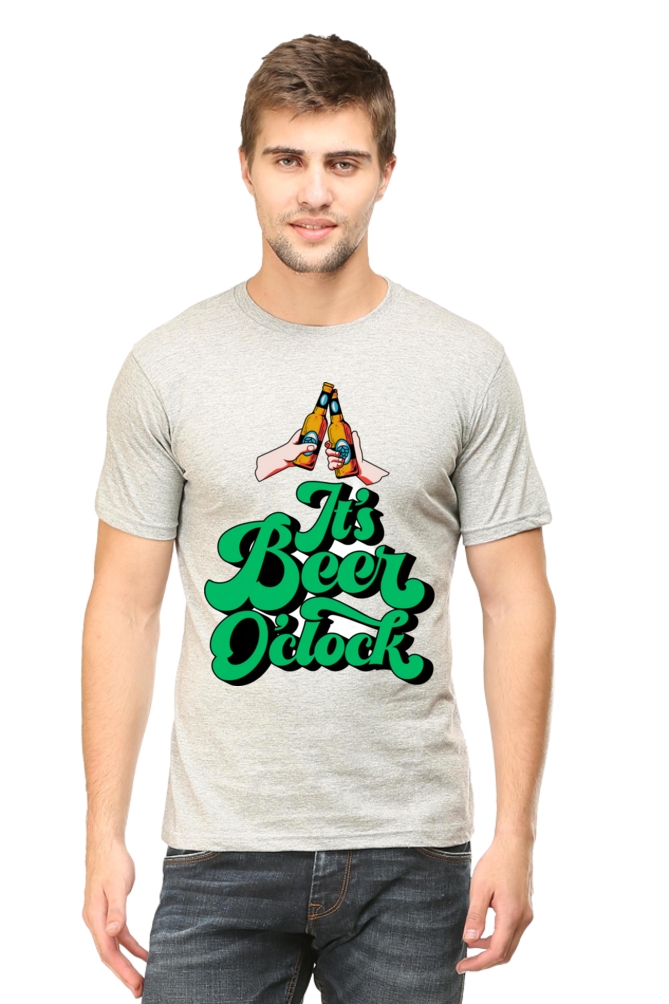 Chase Comfort: Bluelander's Cotton Half Sleeve T-Shirts - Playful Vibes, Endless Comfort!