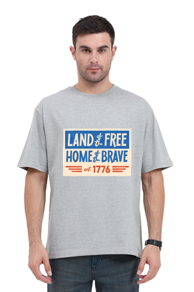 Unmatched Comfort: Bluelander Oversize Classic Cotton T-Shirts, Elevate Your Casual Look!