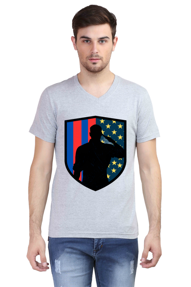 Elevate Your Casual Style: Bluelander's V Neck Cotton Half Sleeve T-Shirts
