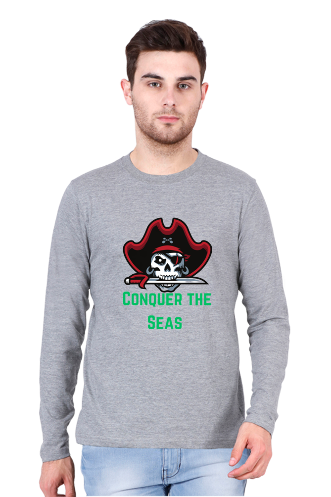 Elevate Your Style: Bluelander's Cotton Full Sleeve Tee, Where Fashion Begins!