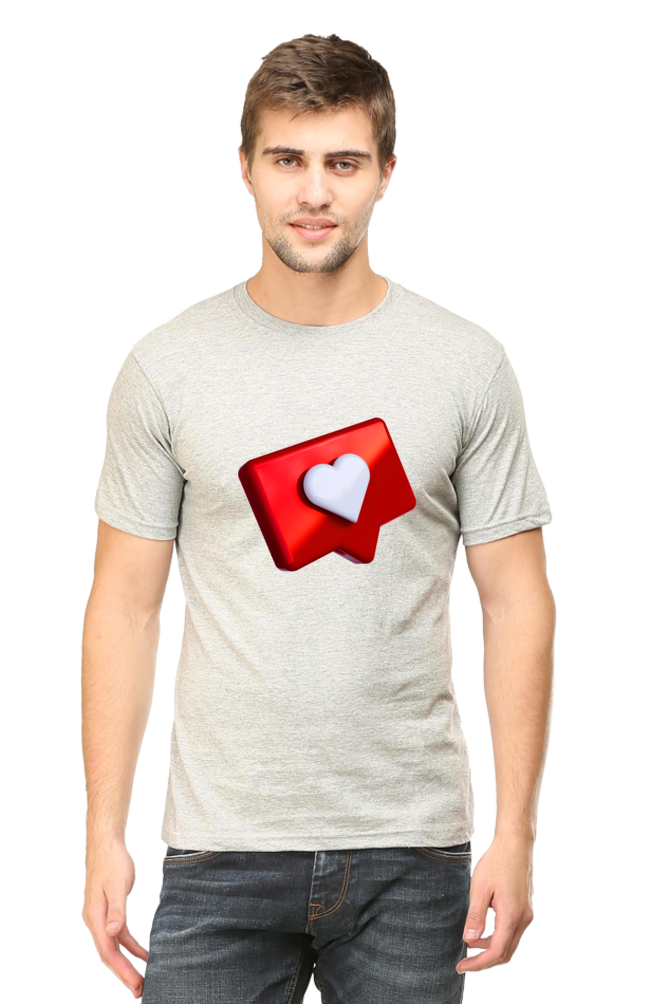 Elevate Your Romance: Fall in Love with Bluelander's Cotton Half Sleeve Tees!