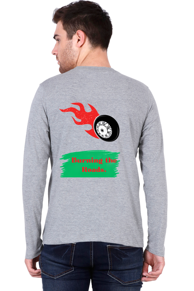 Make a Statement: Bluelander's Cotton Full Sleeve T-Shirts - Stand Out with Every Design!