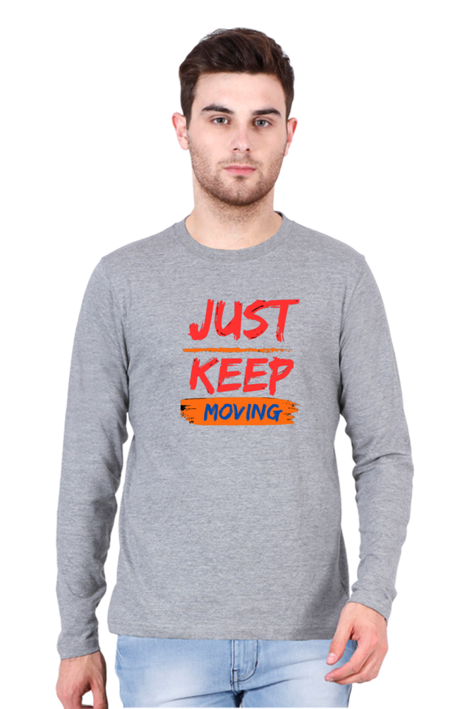 Effortless Elegance: Embrace Comfort in Bluelander Full Sleeve Cotton T-Shirts - Style that Speaks, Comfort that Lasts. Keep Moving, Don't Stop.