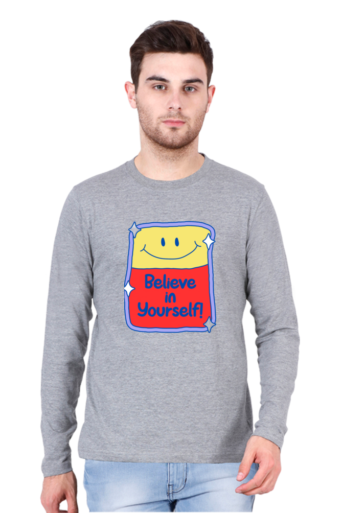 Sleeve it to Believe it: Embrace Your Journey with Bluelander's Full Sleeve Tee!