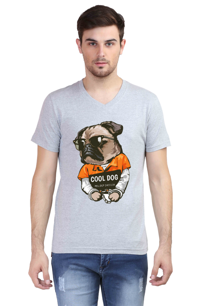 Vibrant V-Neck: Bluelander's V Neck Cotton Half Sleeve T-Shirts, Your Everyday Essential!