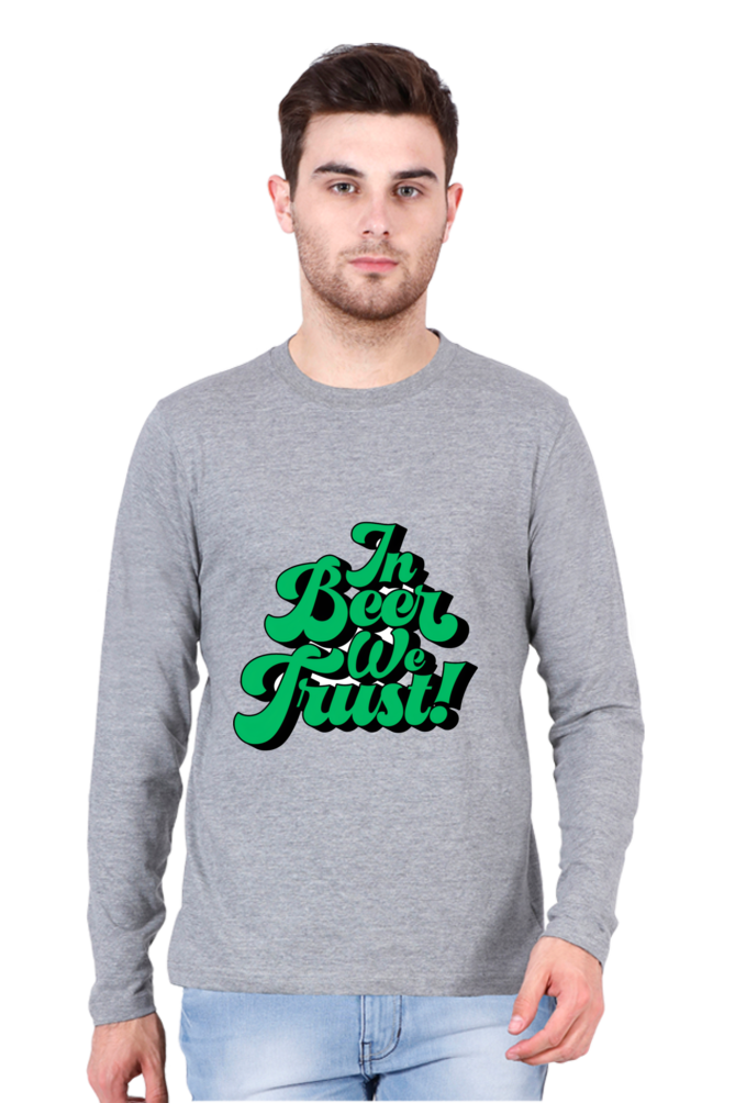 Unleash Your Fashionista: Bluelander's Cotton Full Sleeve T-Shirts - Embrace Comfort and Style!