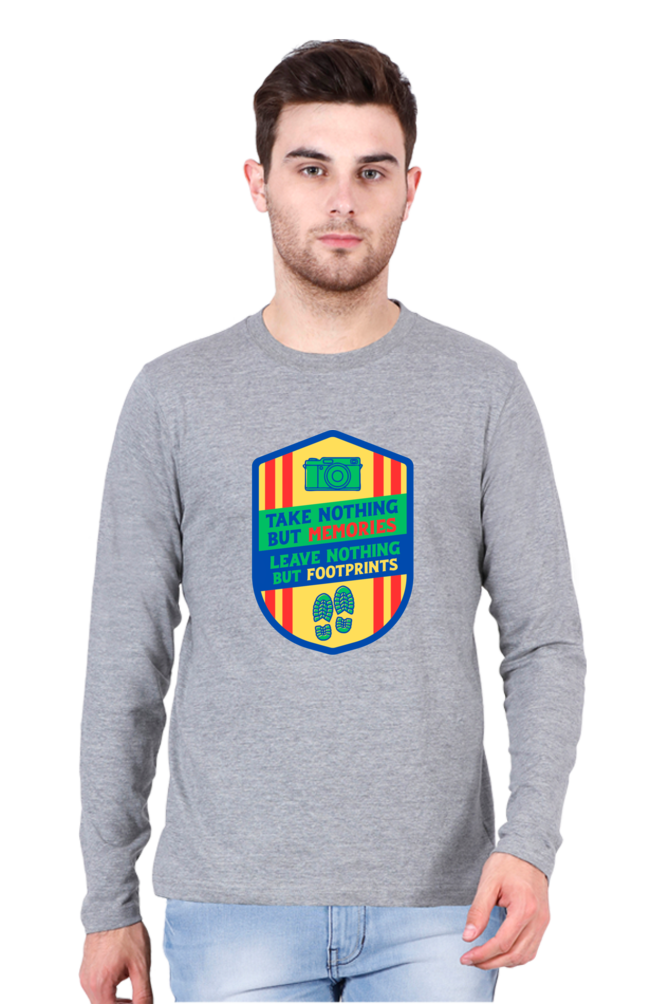 Dress Like Royalty: Bluelander's Cotton Full Sleeve T-Shirts – Luxury with a Standout Design Legacy.
