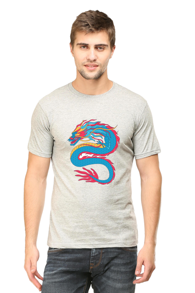 Style Redefined: Embrace Bluelander's Cotton Half Sleeve T-Shirts with Enhanced Design!
