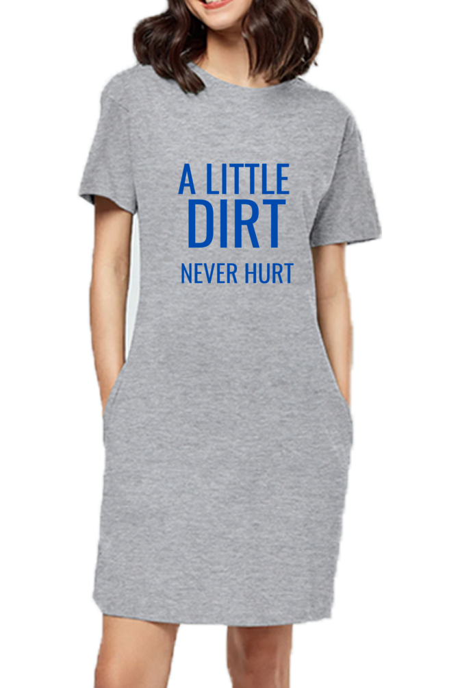 Unveil Timeless Elegance: Bluelander's Full Sleeve Cotton T-Shirt Dress – Where Comfort Meets Style in Every Stitch for Girls and Women's.