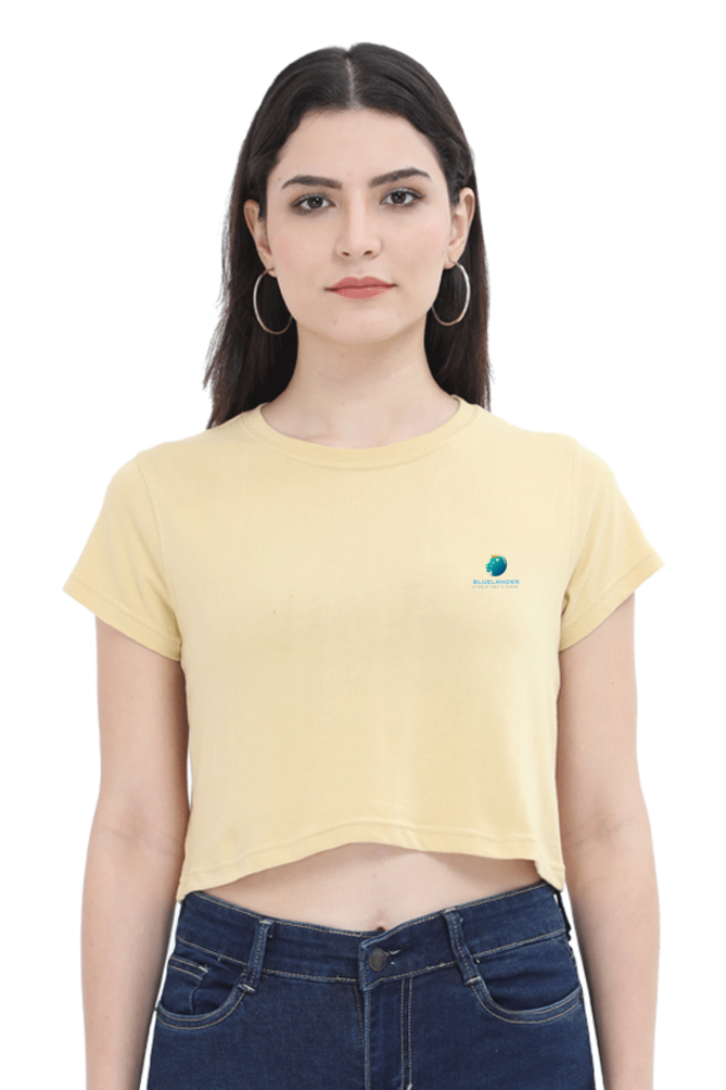 BlueLander Kiss Crop Top Elevate Your Style with Trendy Comfort and a Touch of Playful Elegance