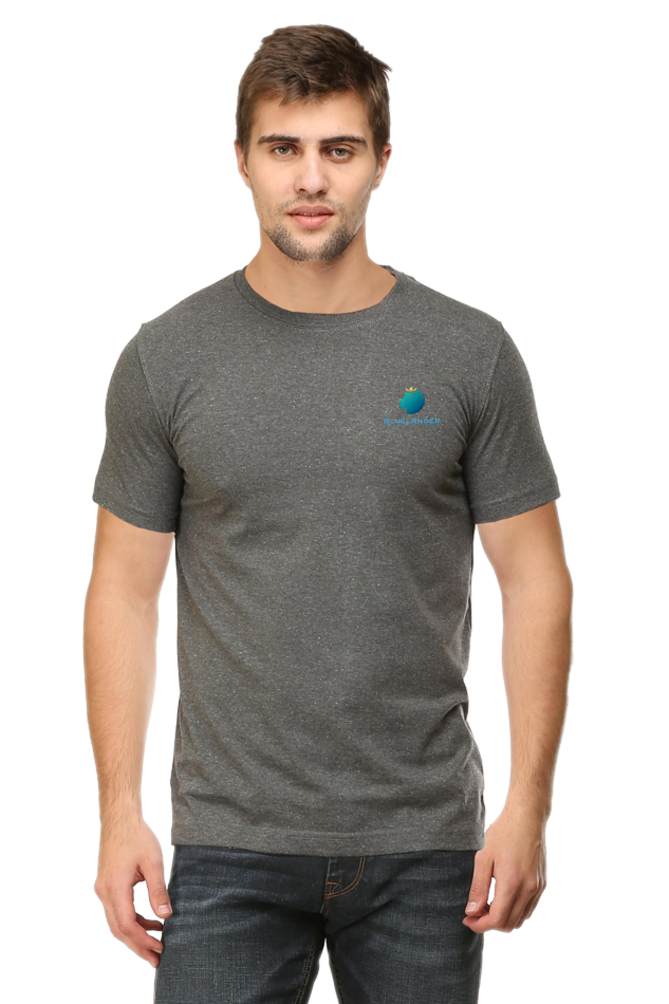 Get Noticed Everywhere You Go with Bluelander's Cotton Half Sleeve T-Shirt!
