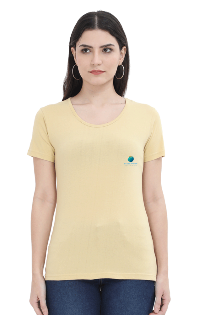 Revitalize Daily Comfort: Bluelander Cotton Half Sleeve T-Shirts for Girls and Women,Tune into Your Mind, Follow Your Heart, and Embrace Timeless Style and Wisdom
