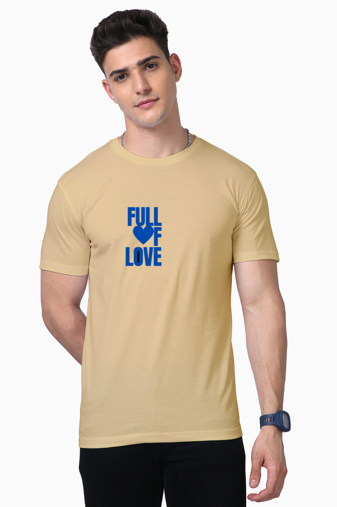 Bluelander Supima Half Sleeve T-Shirts. Enhanced Design, Supreme Comfort Paint the World with Love in Style!