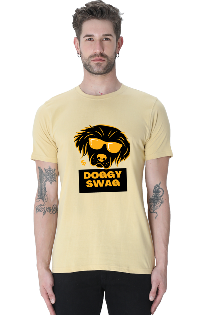 Fashion that Speaks Woofs: Bluelander Cotton Half Sleeve T-Shirts – Unleash Comfort and Style for Dog Devotees.
