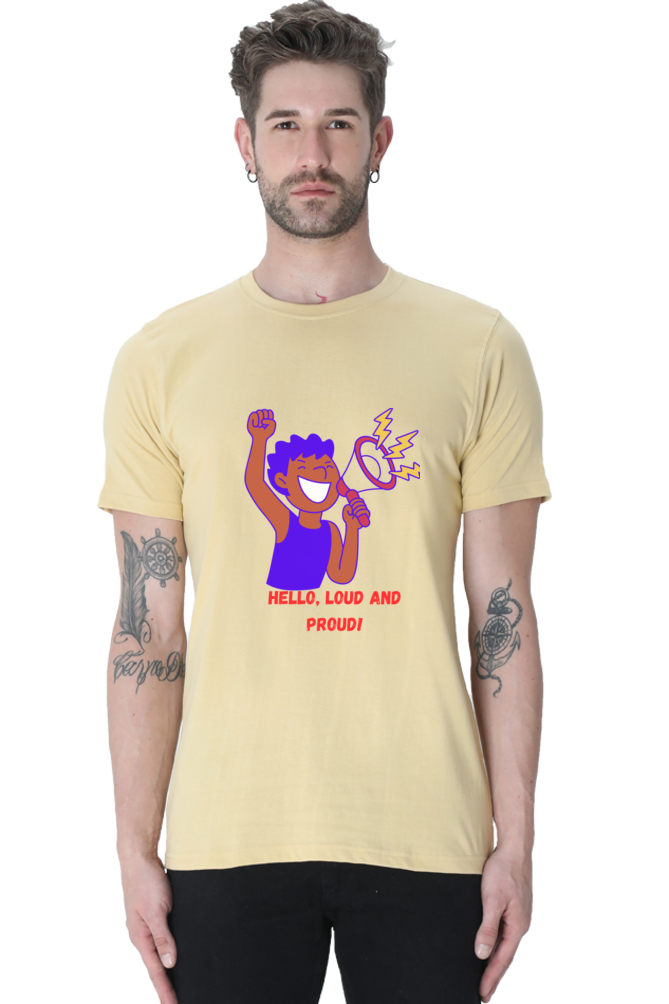 Level Up Your Style with Bluelander's Cotton Half Sleeve Tees!
