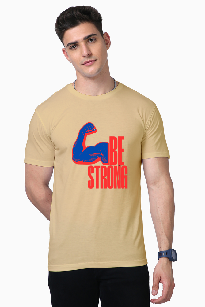 Strength in Style: Bluelander Supima Half Sleeve T-Shirts – Supreme Comfort, Enhanced Design – Embrace Your Power.