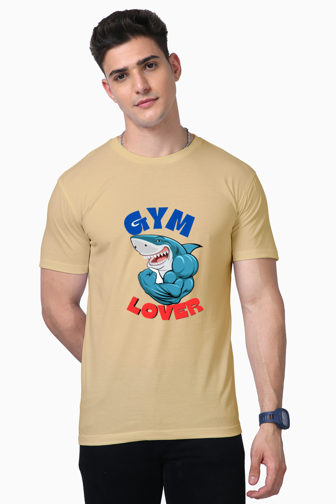 Bluelander Supima Half Sleeve T-Shirt, Made in India for Our Talented and Beautiful Indians. Elevate Your workout with Style and Supreme Comfort!