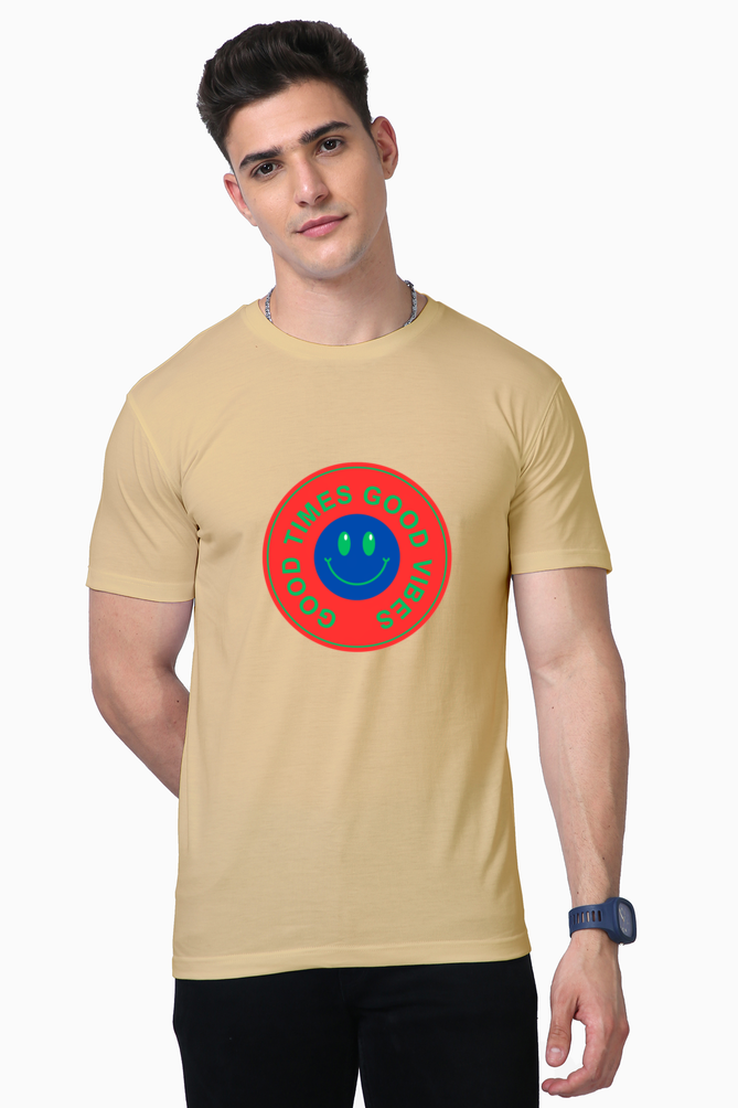 Create Memorable Moments: Bluelander's Supima Cotton Half Sleeve T-Shirt, Where Style Meets Fun!
