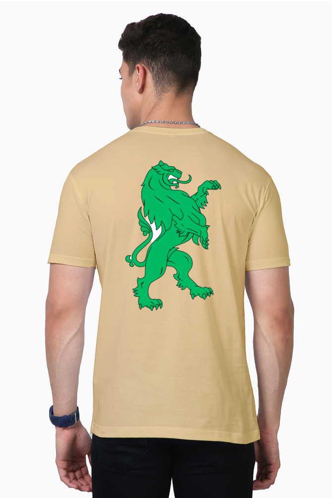 Stand Out Everywhere with Bluelander's Supima Cotton Half Sleeve T-Shirt - Enhanced Back Design!