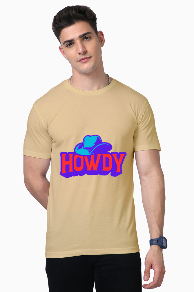 Elevate Your Everyday Look with Bluelander's Supima Cotton Half Sleeve T-Shirt!