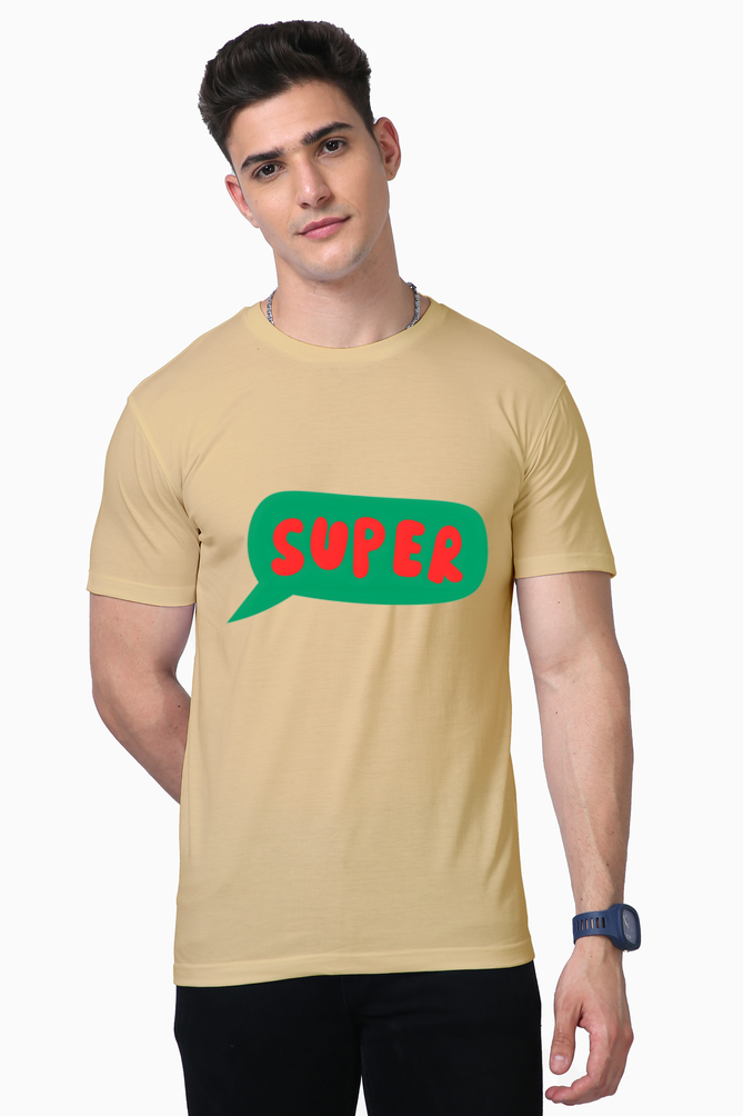 Experience Luxury Comfort: Bluelander's Supima Cotton Half Sleeve T-Shirt!