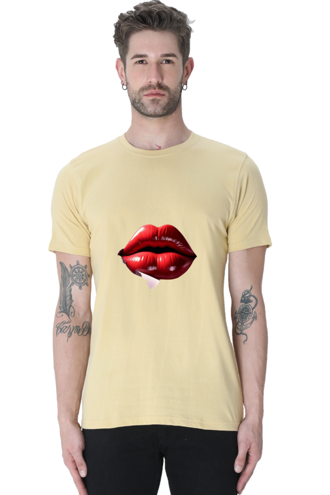 Experience Vibrant Comfort: Bluelander Cotton Half Sleeve T-Shirt | 'The Colors That First Arrived Here' Design | 100% Cotton, Pre-Shrunk, Bio Washed