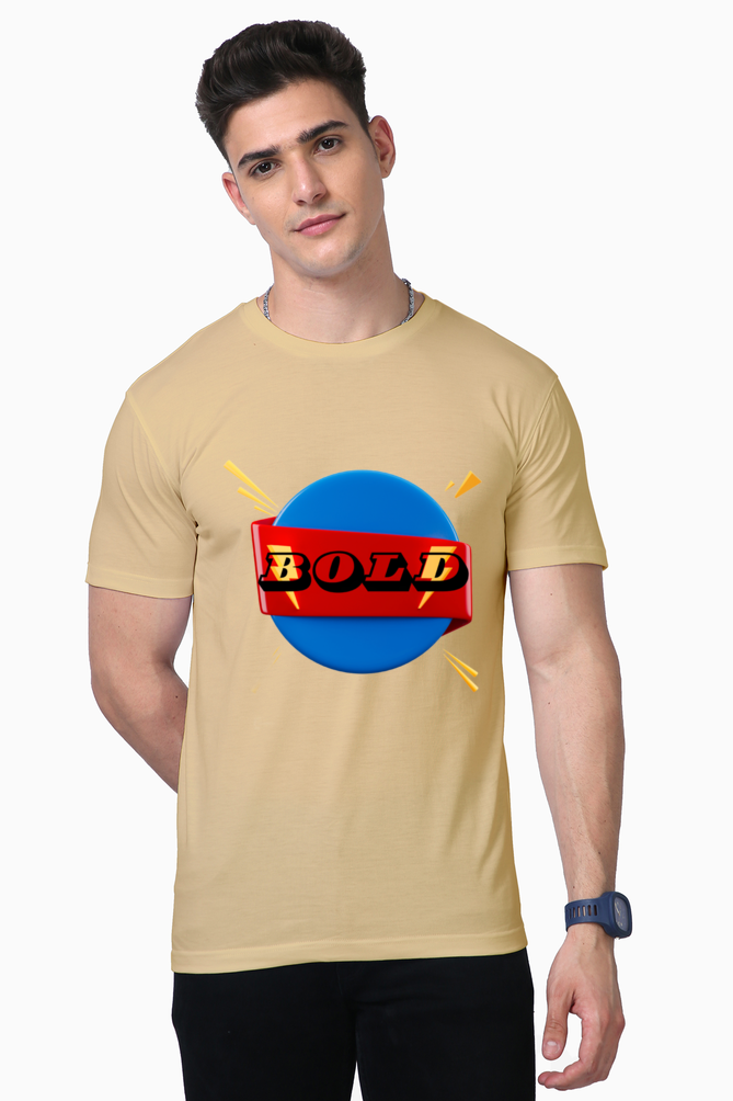 Stay Bold with Bluelander's Supima Cotton Half Sleeve T-Shirt!