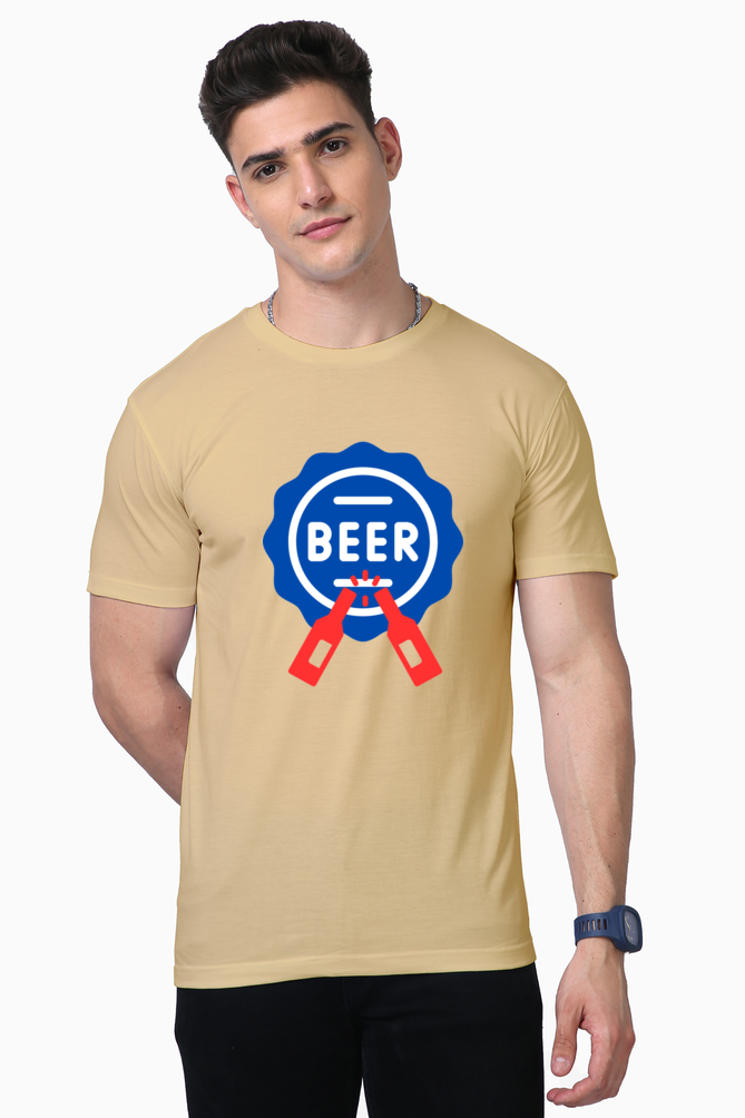Wrap Yourself in Comfort: Bluelander's Supima Half Sleeve Tees - Where Style Meets Serenity!