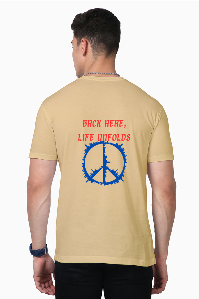 Elevate Your Style with Bluelander's Supima Cotton Half Sleeve T-Shirts – Supreme Comfort Meets Standout Design.