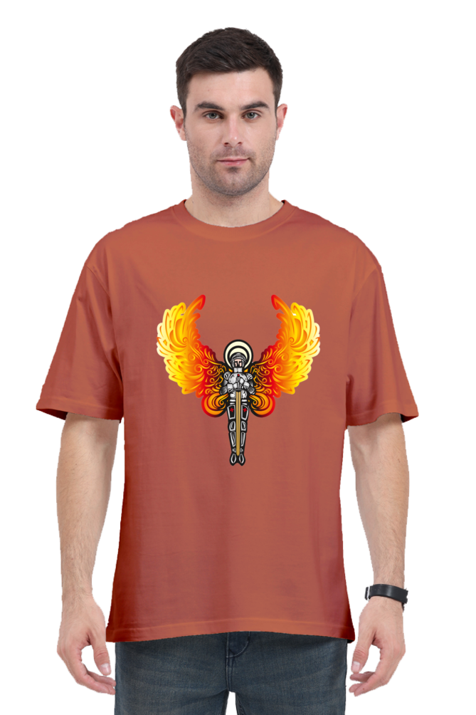 Glow Up Your Nights with Bluelander's Oversize Classic Cotton T Shirts: Futuristic Designs for Stylish Nights!