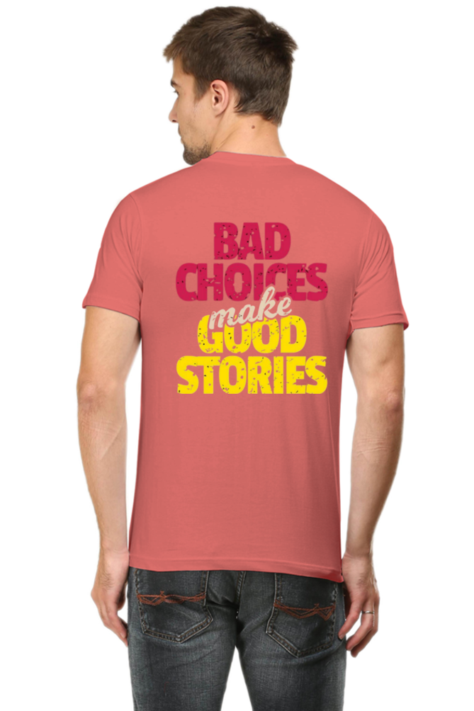 Let's create good stories together: Bluelander's Premium Cotton Bio-Washed Half-Sleeve T-Shirt