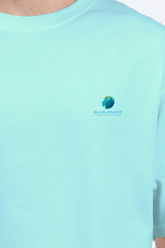 Go Big or Go Home: Bluelander's Oversize Classic Cotton T-Shirts Make a Statement!