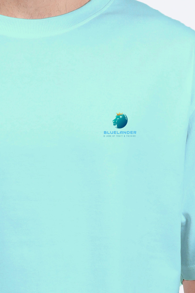 Glow Up Your Nights with Bluelander's Oversize Classic Cotton T Shirts: Futuristic Designs for Stylish Nights!