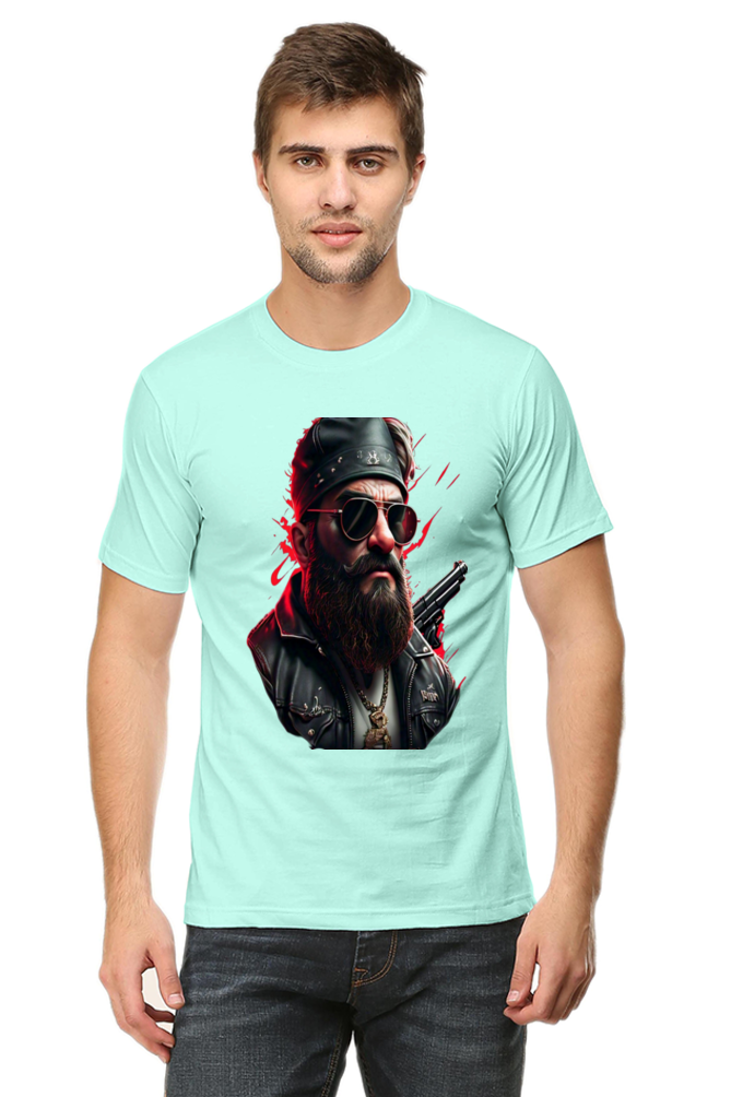 Upgrade Your Everyday: Bluelander's Premium Unisex Cotton Bio-Washed Half-Sleeve T-Shirt