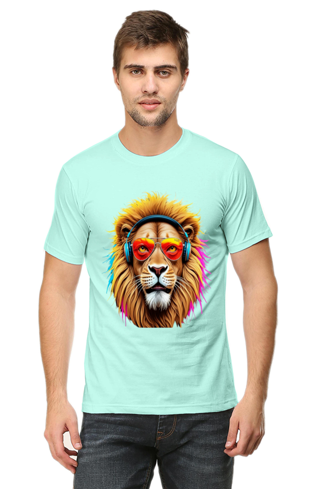 Rule the World: Bluelander's Premium Cotton Bio-Washed Half-Sleeve T-Shirt