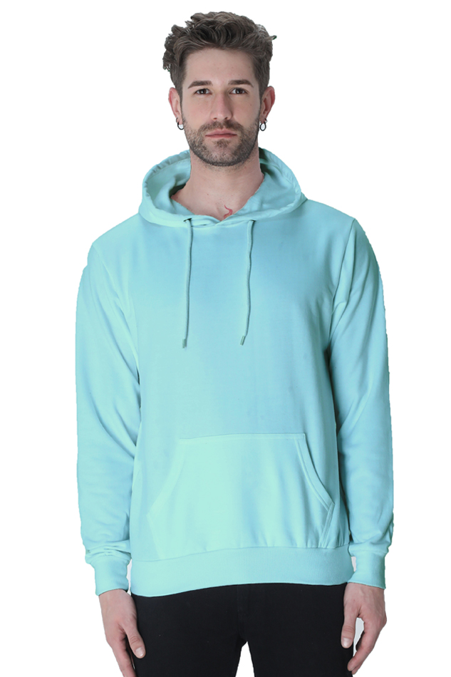 Bluelander Unisex Hoodie: 300 GSM Soft Cotton, Derby Ribbed.