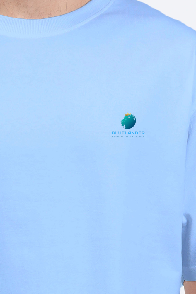 Go Big or Go Home: Bluelander's Oversize Classic Cotton T-Shirts Make a Statement!