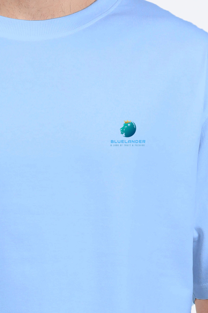 Glow Up Your Nights with Bluelander's Oversize Classic Cotton T Shirts: Futuristic Designs for Stylish Nights!