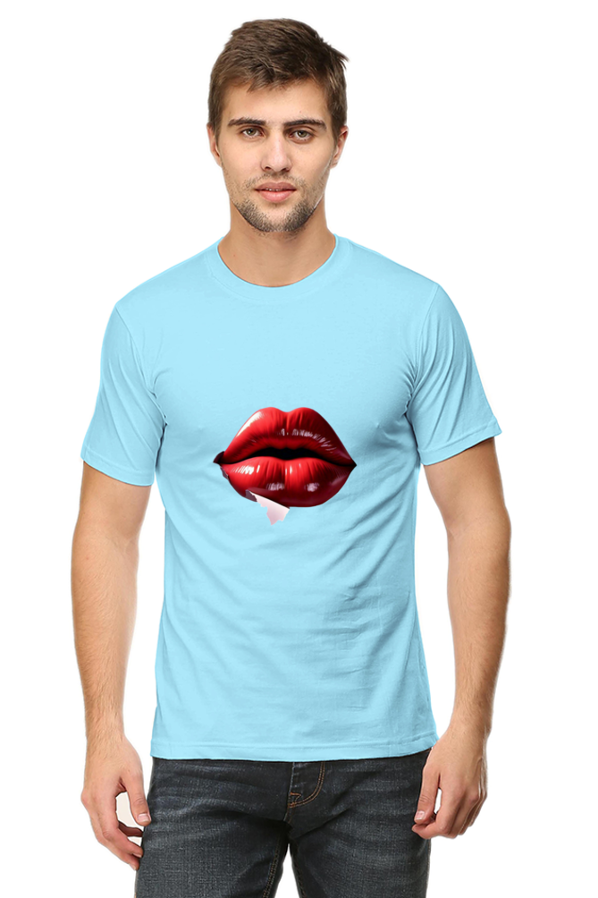 Experience Vibrant Comfort: Bluelander Cotton Half Sleeve T-Shirt | 'The Colors That First Arrived Here' Design | 100% Cotton, Pre-Shrunk, Bio Washed